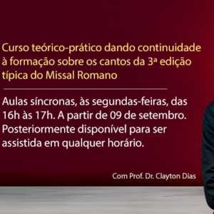 Missal Romano: cantos dos ministros e da assembleia – Módulo II