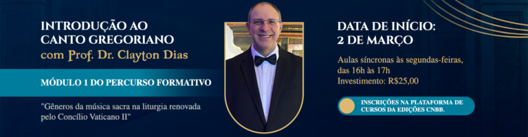 Introdução ao Canto Gregoriano – Módulo 1
